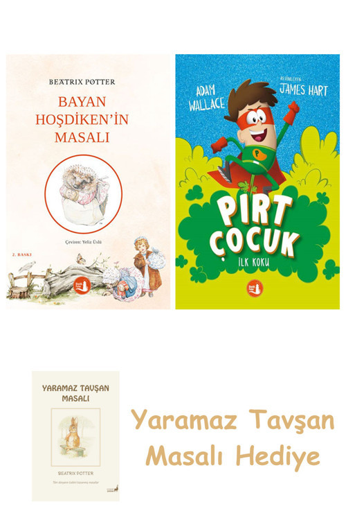 Hoşdiken'İn Masalı + Pırt Çocuk 1 - İlk Koku + Yaramaz Tavşan Masalı