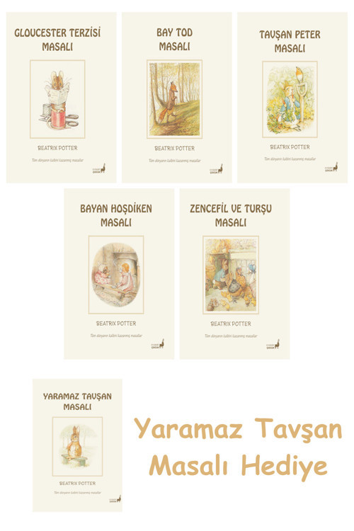 Beatrix Potter 6 - Hoşdiken Masalı + Beatrix Potter 15 - Zencefil Ve Turşu Masalı