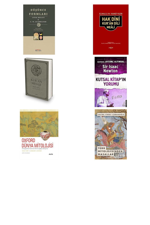Düşünce Formları... +5 Din Kitabı