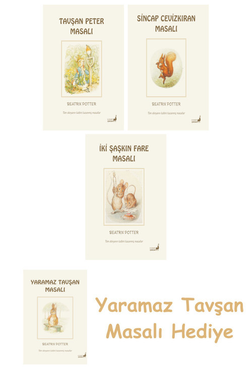 Beatrix Potter 2 - Sincap Cevizkıran Masalı + Beatrix Potter 5 - İki Şaşkın Fare Masalı