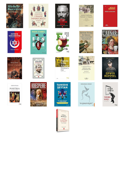 Alkazar Tutsağı... +20 Kitap