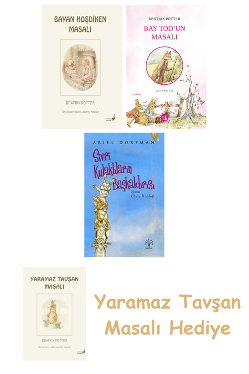Beatrix Potter 6 - Hoşdiken Masalı + Bay Tod’Un Masalı + Sivri Kulaklıların Başkaldırısı