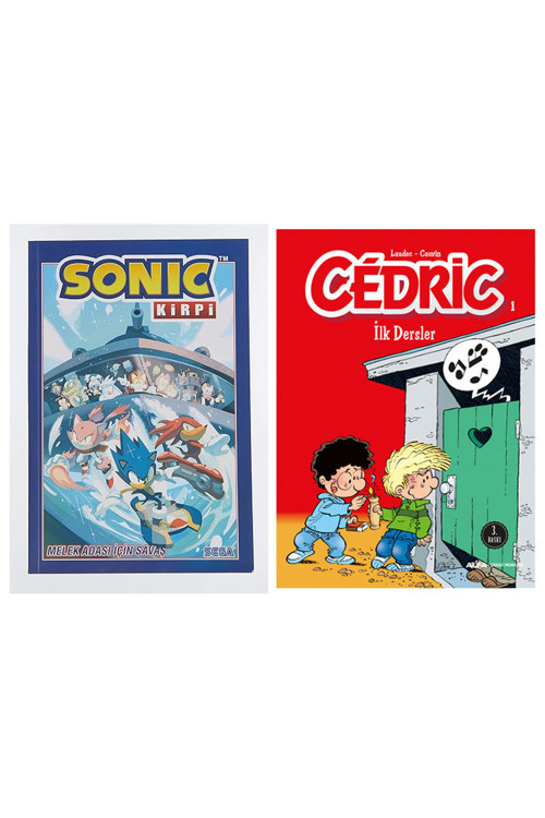 Melek Adası İçin Savaş - Sonic Kirpi Cilt 3 + Cedric 1