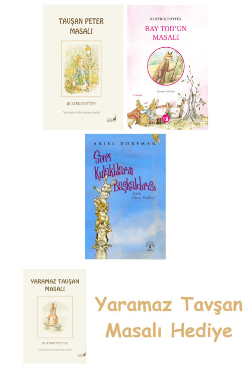 Beatrix Potter 1 - Tavşan Peter Masalı + Bay Tod’Un Masalı + Sivri Kulaklıların Başkaldırısı