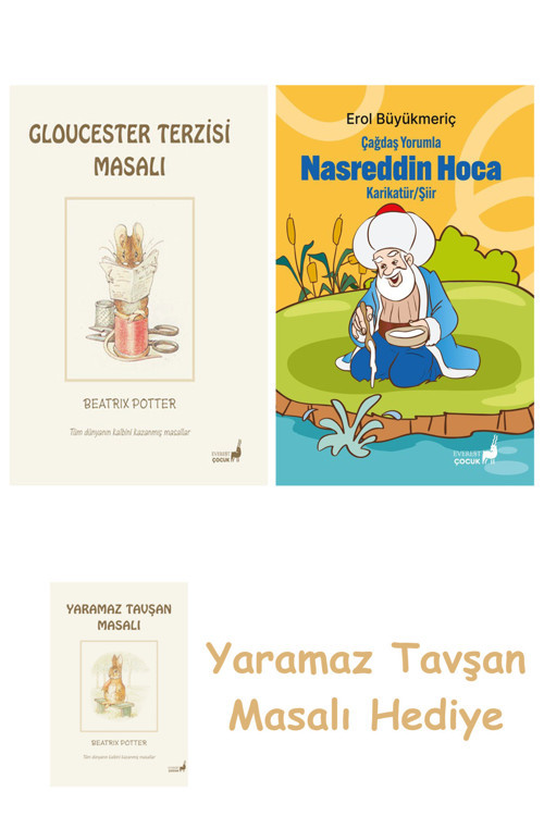 + Çağdaş Yorumla Nasreddin Hoca - Karikatür/Şiir + Yaramaz Tavşan Masalı