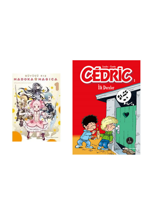 Büyücü Kız Madoka Magica Cilt 1 + Cedric 1