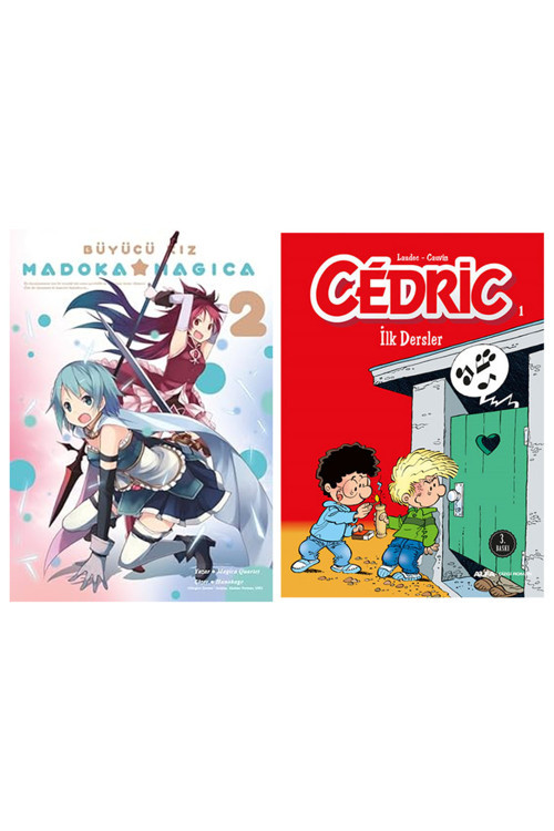 Büyücü Kız Madoka Magica Cilt 2 + Cedric 1