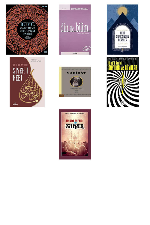 Büyü Cadılık Ve Okültizm Tarihi (Ciltli)... +6 Din Kitabı