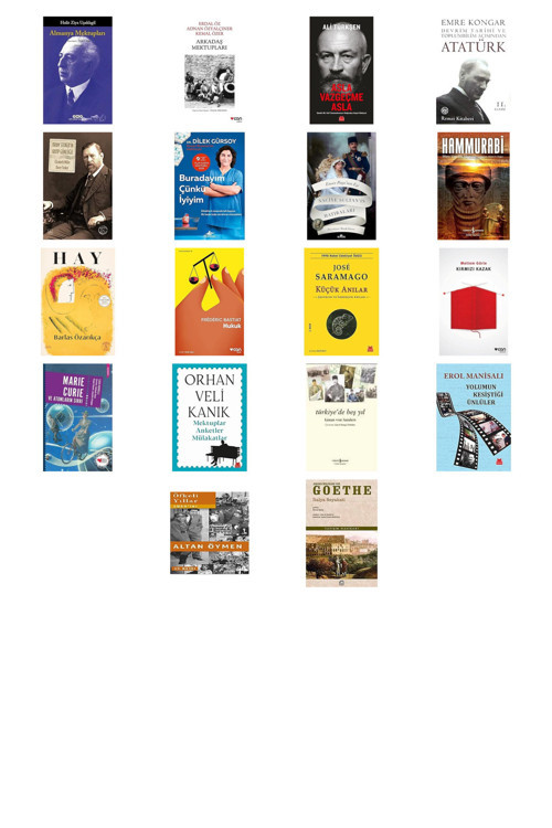 Almanya Mektupları... +17 Kitap