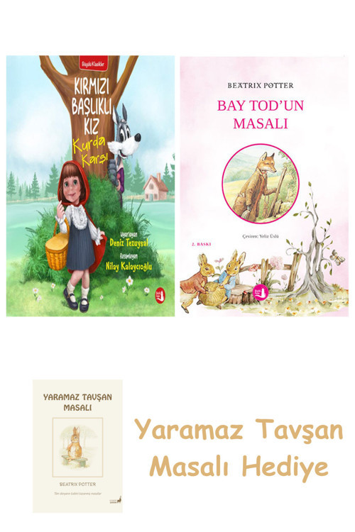 Kırmızı Başlıklı Kız Kurda Karşı + Bay Tod’Un Masalı + Yaramaz Tavşan Masalı