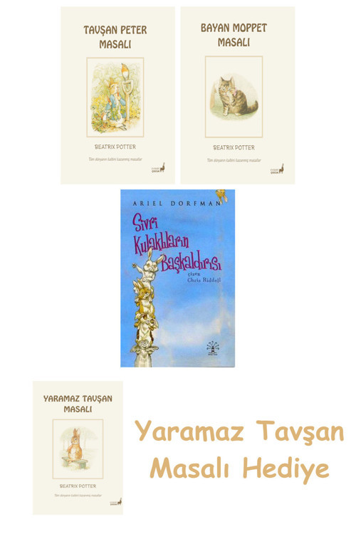 Beatrix Potter 10 - Moppet Masalı + Sivri Kulaklıların Başkaldırısı