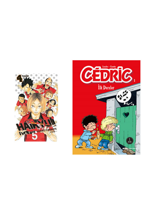 Haikyu 4 Cilt + Cedric 1