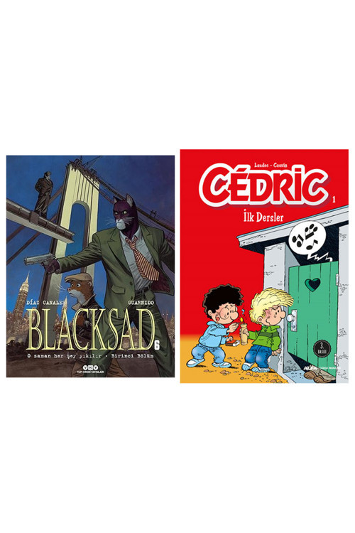 Blacksad 6 - O Zaman Her Şey Yıkılır - Birinci Bölüm + Cedric 1