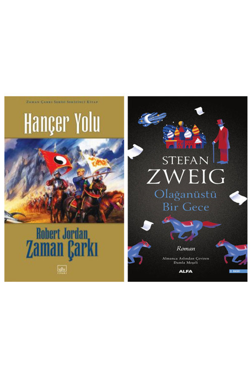 Zaman Çarkı Serisi 08: Hançer Yolu (Ciltli) + Olağanüstü Bir Gece