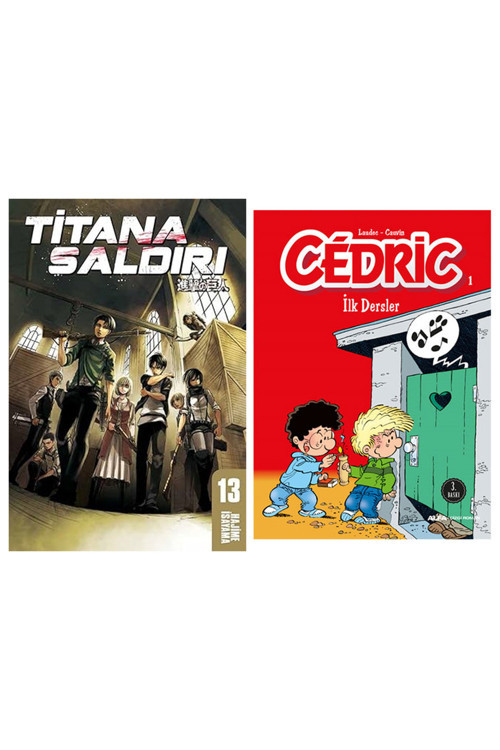 Titana Saldırı 13.Cilt + Cedric 1