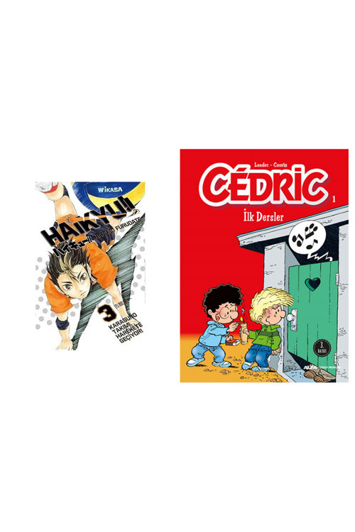 Haikyu 3. Cilt + Cedric 1