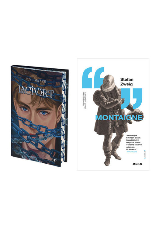 Lacivert (Ciltli) + Montaigne
