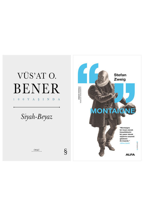 Siyah Beyaz (Ciltli) + Montaigne