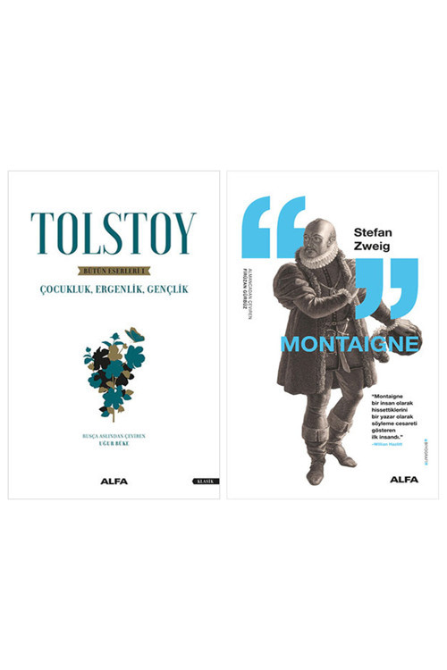 Tolstoy Bütün Eserleri 1 + Montaigne