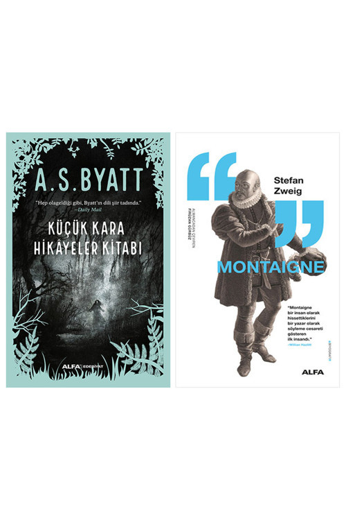 Küçük Kara Hikayeler Kitabı + Montaigne