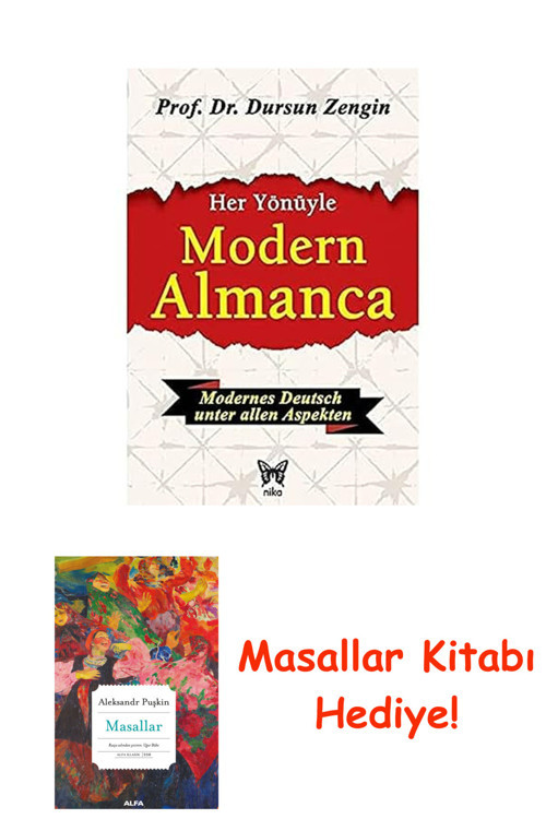 Her Yönüyle Modern Almanca + Masallar Kitabı