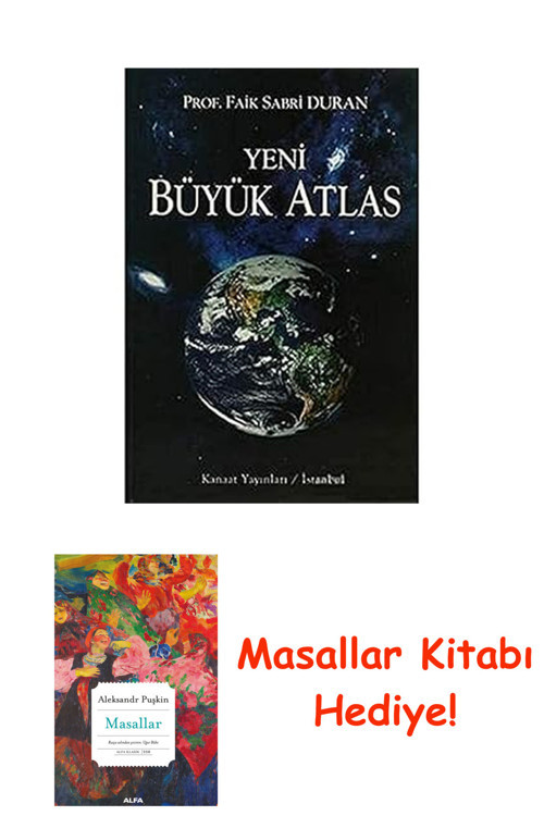 Kanaat Yeni Büyük Atlas + Masallar Kitabı