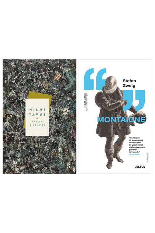 Talan Şiirleri (Ciltli) + Montaigne
