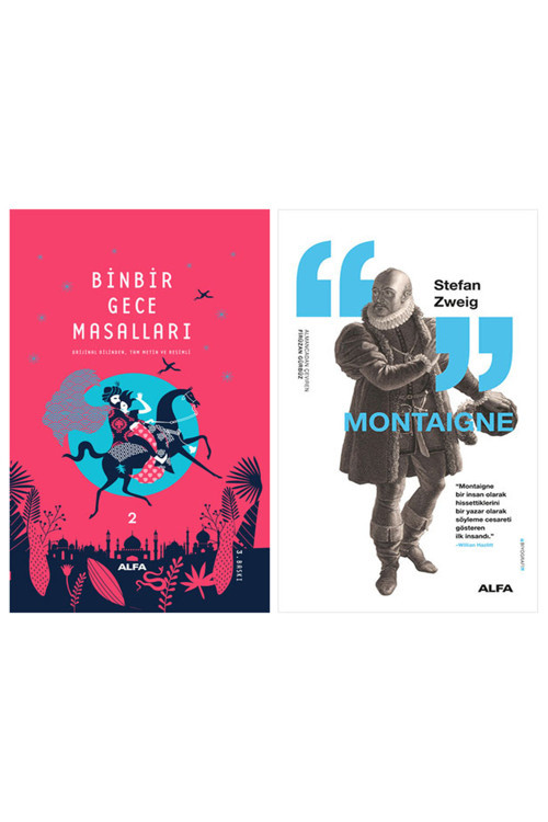 Binbir Gece Masalları 2 (Ciltli) + Montaigne