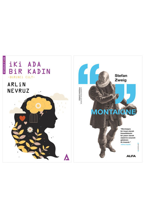 İki Ada Bir Kadın - Birinci Cilt + Montaigne