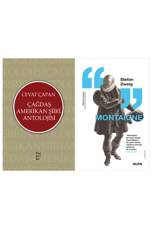 Çağdaş Amerikan Şiiri Antolojisi + Montaigne