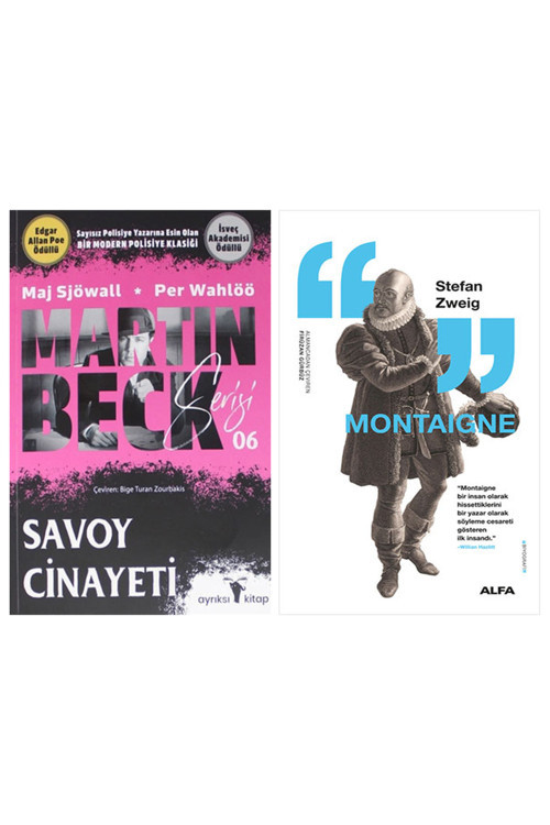 Martin Beck Serisi 6 - Savoy Cinayeti + Montaigne