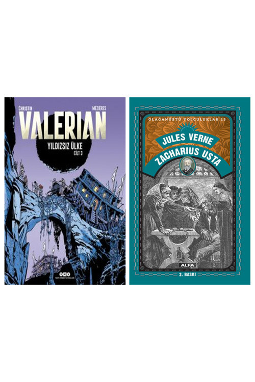 Valerian Cilt 3 – Yıldızsız Ülke + Zacharius Usta