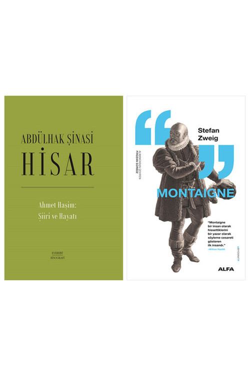 Ahmet Haşim: Şiiri Ve Hayatı (Ciltli) + Montaigne