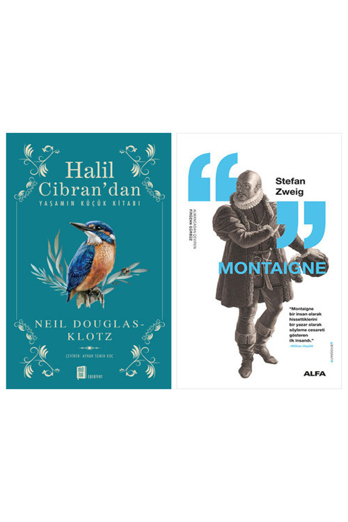 Halil Cibran’Dan Yaşamın Küçük Kitabı + Montaigne