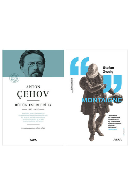 Anton Çehov Bütün Eserleri 9 (Ciltli) + Montaigne