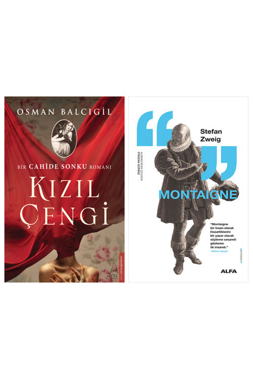 Kızıl Çengi - Bir Cahide Sonku Romanı + Montaigne