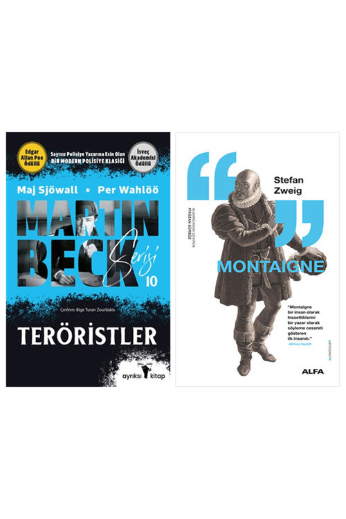 Martin Beck Serisi 10 - Teröristler + Montaigne