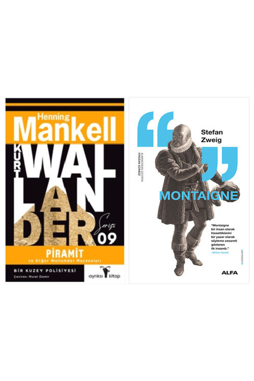 Piramit Ve Diğer Wallander Maceraları + Montaigne