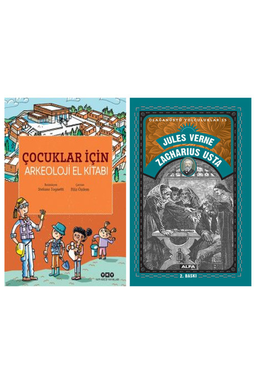 Çocuklar İçin Arkeoloji El Kitabı + Zacharius Usta