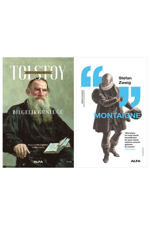 Tolstoy Bütün Eserleri 16 + Montaigne