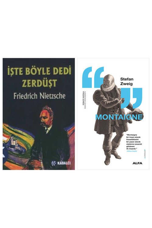 İşte Böyle Dedi Zerdüşt Ciltsiz + Montaigne