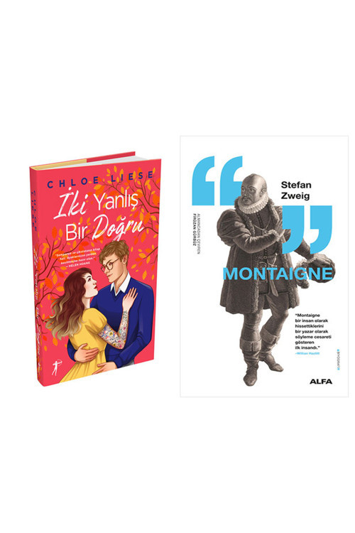 İki Yanlış Bir Doğru (Ciltli) + Montaigne