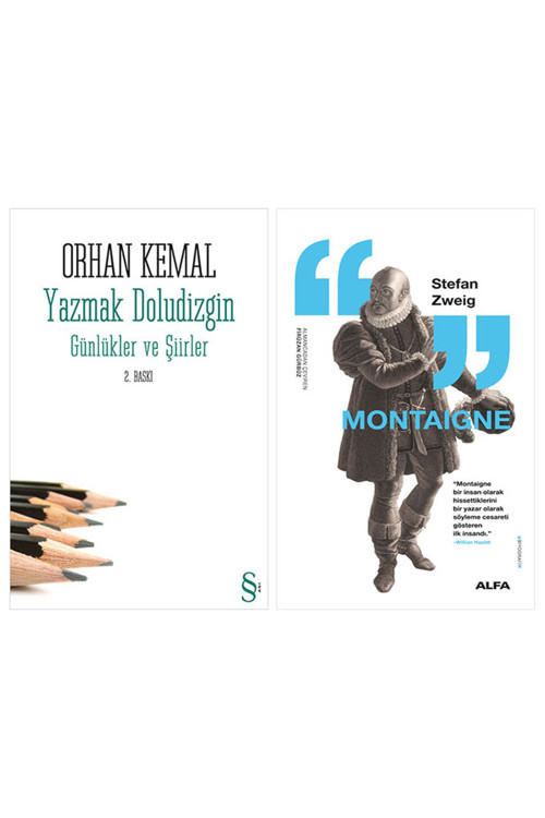 Yazmak Doludizgin - Günlükler Ve Şiirler + Montaigne