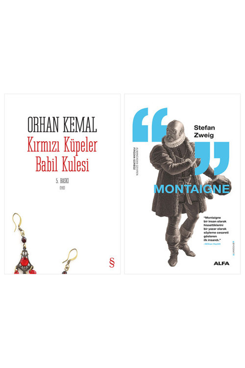 Kırmızı Küpeler Babil Kulesi + Montaigne