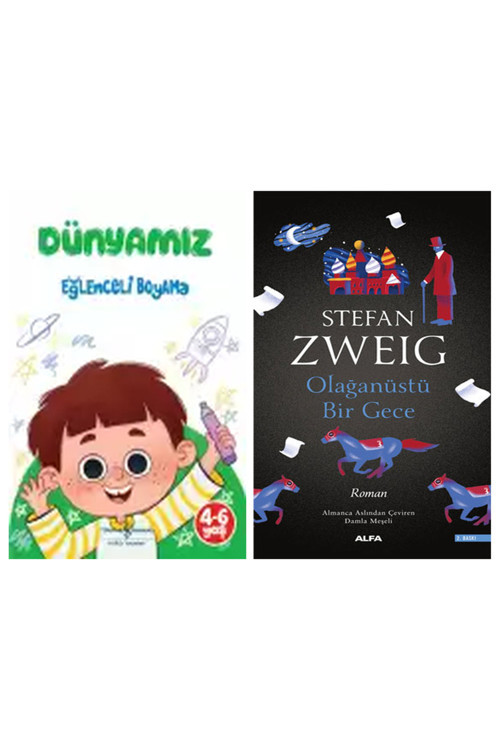 Dünyamız – Eğlenceli Boyama + Olağanüstü Bir Gece