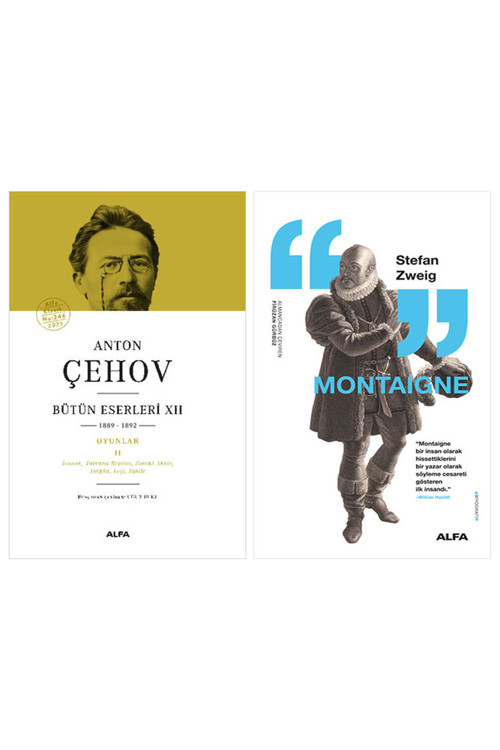 Anton Çehov Bütün Eserleri 12 (Ciltli) + Montaigne