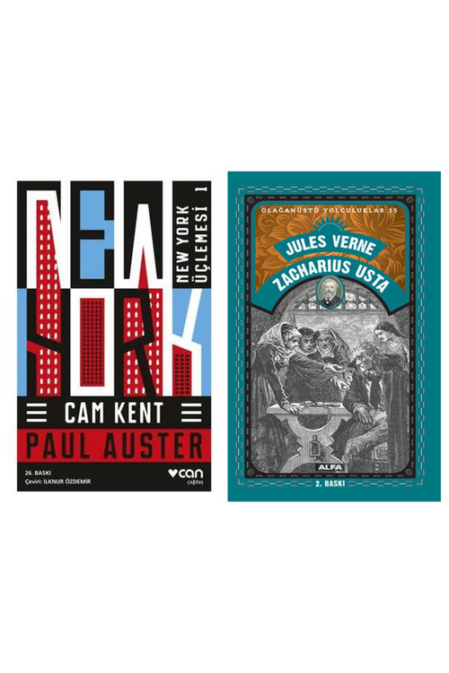Cam Kent - Newyork Üçlemesi + Zacharius Usta