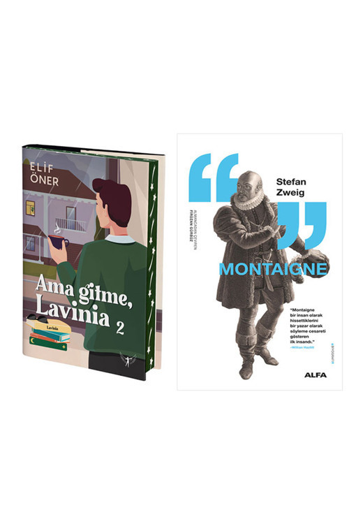 Ama Gitme Lavinia - 2 (Ciltli) + Montaigne