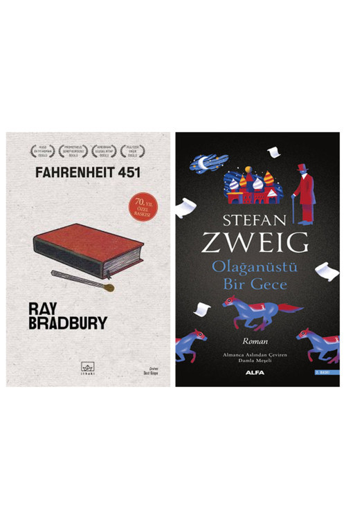 Fahrenheit 451 (70. Yıl Özel Baskısı) + Olağanüstü Bir Gece