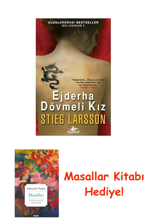 Ejderha Dövmeli Kız - Millennium Serisi 1.Kitap + Masallar Kitabı